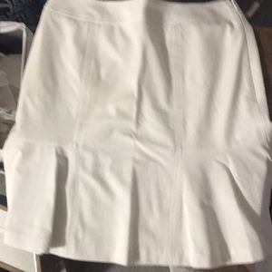 White skirt